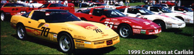 1988 Corvette Challenge Car Series - Corvette Dymag Wheels