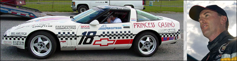 Corvette Challenge Car #65 - driven by Andy Pilgrim